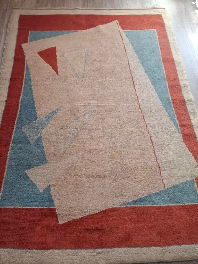 Handgemaakte Perzische tapijt Nepal 195x130cm, Huis en Inrichting, Stoffering | Tapijten en Kleden, Ophalen, Rechthoekig, 200 cm of meer