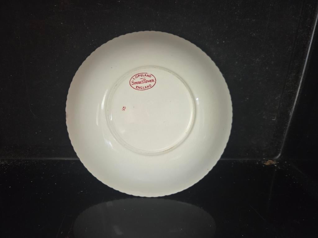 Copeland Spode's Tower schotel rood, Ophalen of Verzenden