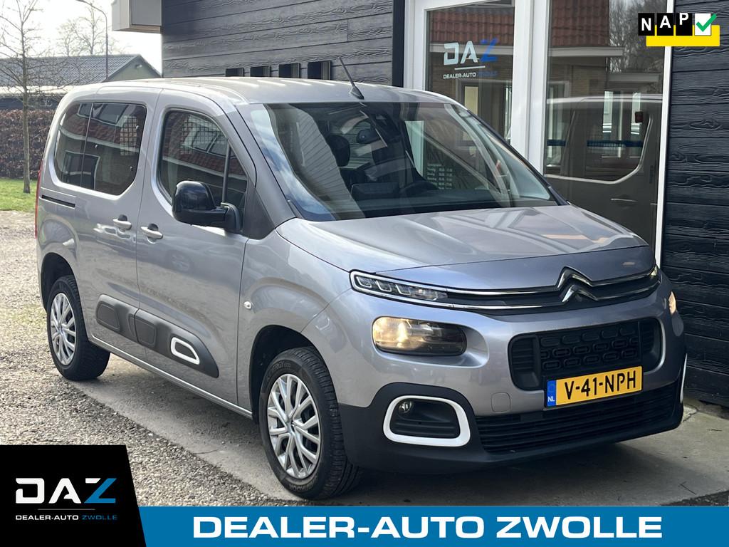 Citroën Berlingo 1.2 PureTech Club 5 Pers/Ecc/Navi/Camera, Auto's, Voorwielaandrijving, Gebruikt, 1199 cc, Citroën