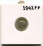 10 cent 1942 Pp  Koningin Wilhelmina, Zilver, Ophalen of Verzenden, 10 cent, Koningin Wilhelmina