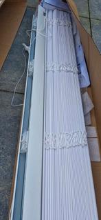 Pvc jaloezieën 50 mm, Ophalen, 100 tot 150 cm, Wit, Nieuw