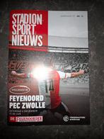 Programmaboekje Feyenoord - PEC Zwolle 06.12.2025, Ophalen of Verzenden, Zo goed als nieuw, Feyenoord