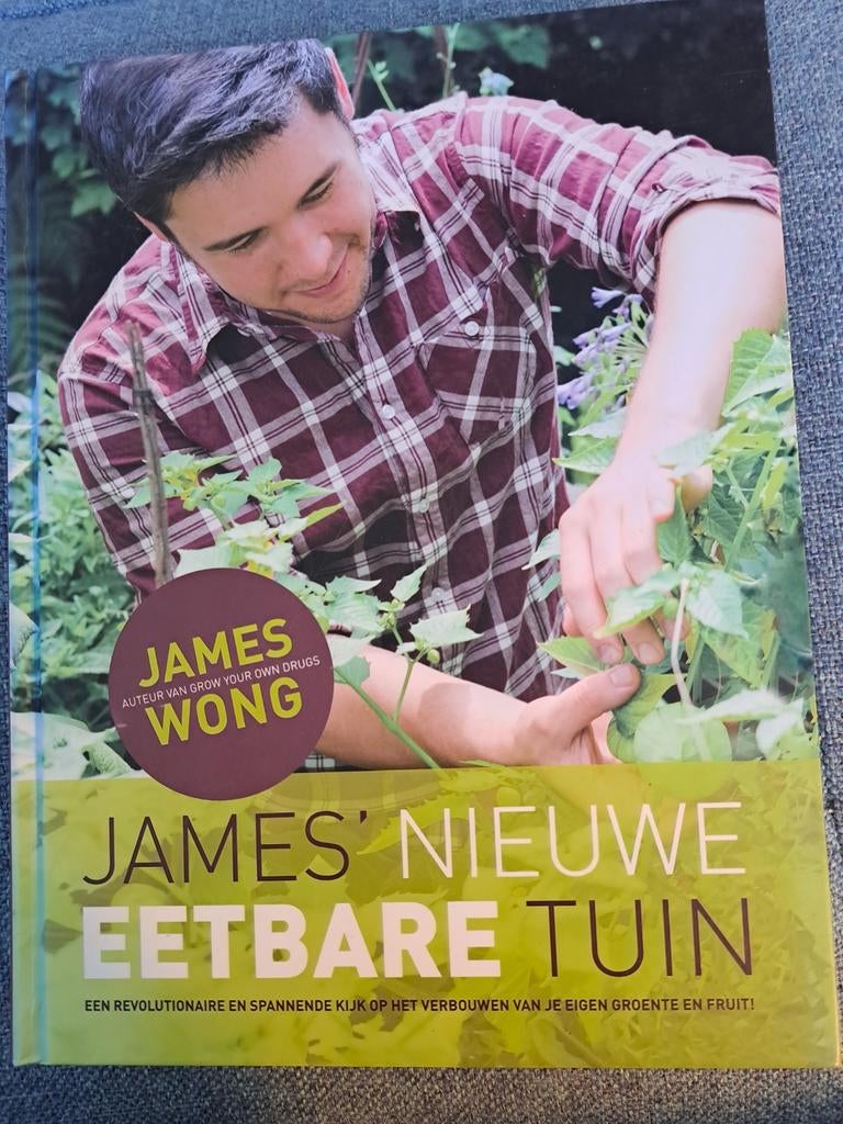 James' Nieuwe Eetbare Tuin - Hardcover - Zo goed als nieuw, Boeken, Verzenden, Zo goed als nieuw, James Wong, Gezond koken