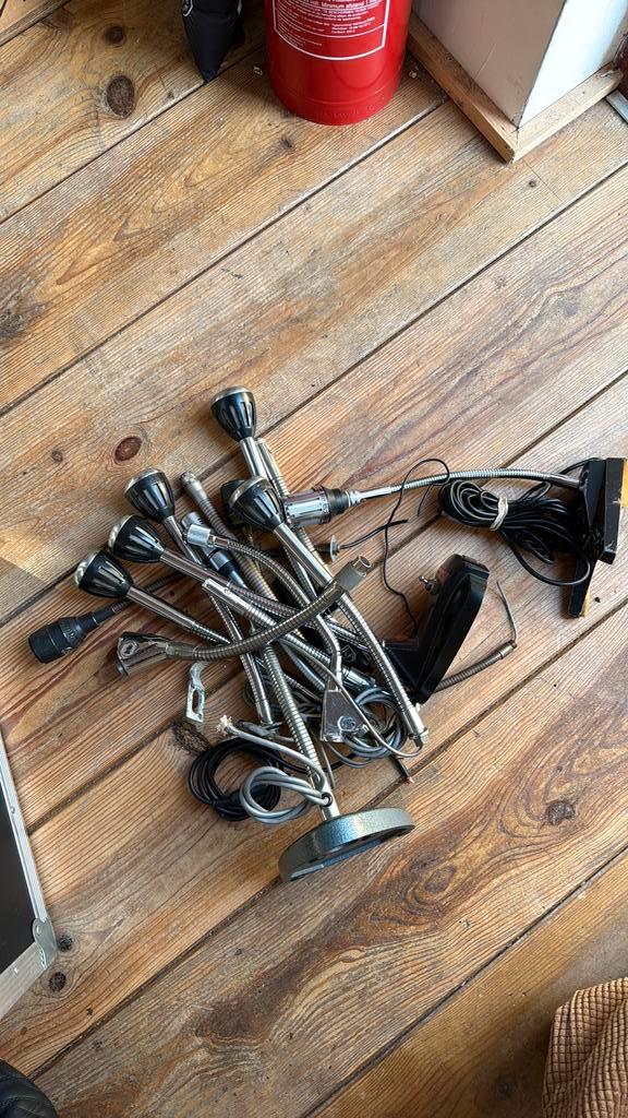 Zwanenhals microfoons, Muziek en Instrumenten, Microfoons, Zo goed als nieuw, Zangmicrofoon, Ophalen