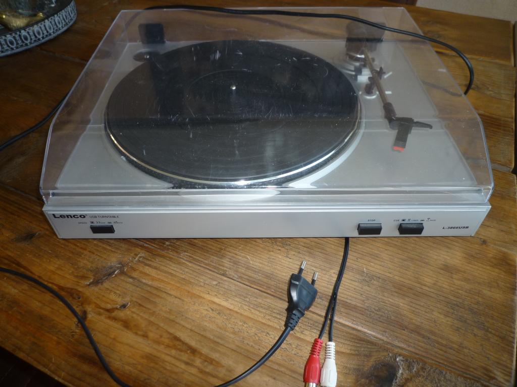 Lenco USB platenspeler  L3866USB, Overige merken, Gebruikt, Ophalen of Verzenden, USB-aansluiting