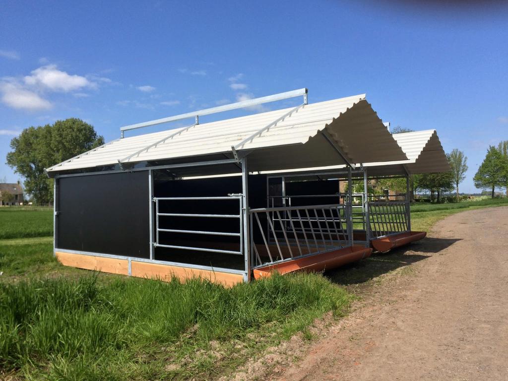 KMAX5 kalverhuisvesting buiten, Dieren en Toebehoren, Stalling en Weidegang, Stalling, 4 paarden of pony's of meer