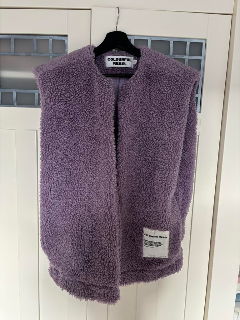 Lila Colourful Rebel gilet maat xs/s, Ophalen of Verzenden, Gedragen, Maat 34 (XS) of kleiner, Paars