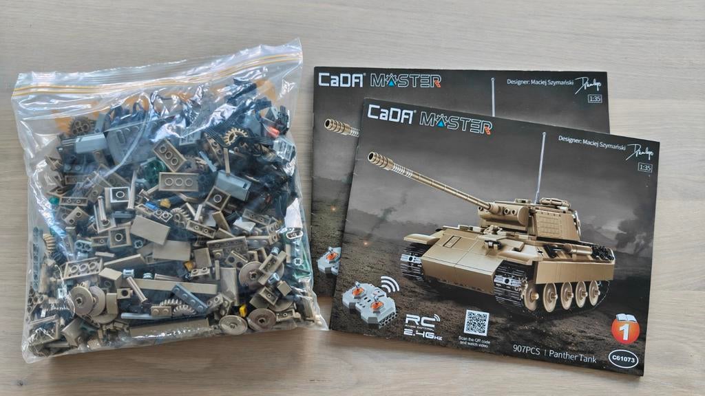 Cada Master Panther tank (Panzer V) WO2, Overige merken, Tank, 1:32 tot 1:50, Ophalen of Verzenden
