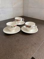 3 Briar Rose theekopjes, Ophalen, Zo goed als nieuw, Wedgwood, Kop(pen) en/of Schotel(s)
