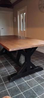 landelijke eettafel, Ophalen, Gebruikt, 100 tot 150 cm, 200 cm of meer