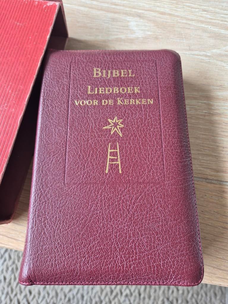 NBV uitgave met liedboek met rits en index Bijbel, Ophalen of Verzenden