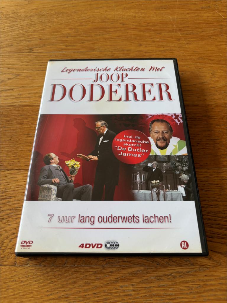 Dvd's Joop Doderer - Legendarische Kluchten met - 4-Disc, Cd's en Dvd's, Alle leeftijden, Ophalen of Verzenden, Gebruikt, Komedie