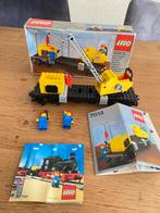 Lego 12v trein kraanwagon 7814, Lego, Ophalen of Verzenden, Zo goed als nieuw, Inclusief doos