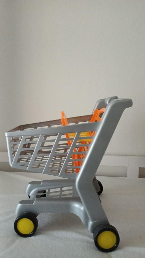 Klein Toys boodschappenwagentje met klapstoeltje voor pop, Ophalen, Zo goed als nieuw