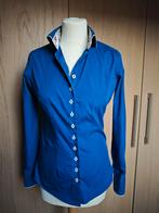 Bloemige blauwe blouse van Cavallaro Napoli, maat 34, Blauw, Cavallaro, Ophalen of Verzenden, Maat 34 (XS) of kleiner