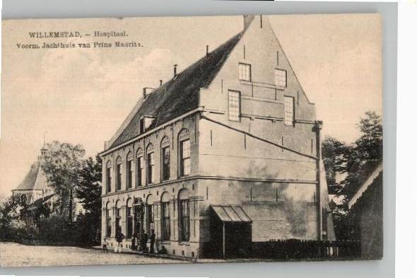 Willemstad Hospitaal voorm Jachthuis Prins Maurits Nauta7136, Verzenden, Voor 1920, Ongelopen, Noord-Brabant
