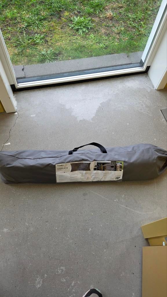 Schaduwdoek/ luifel met ledverlichting verlichting, Caravans en Kamperen, Ophalen, Zo goed als nieuw