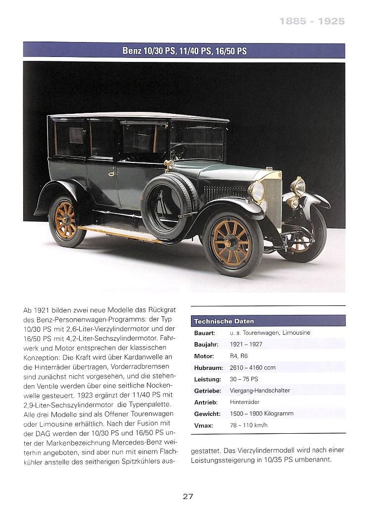 Mercedes Benz Sternstunden der Autogeschichte, Verzenden, Nieuw, Mercedes, Roland Löwisch