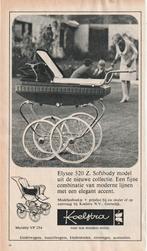 Retro reclame 1966 Koelstra Elysee 520 kinderwagen, Verzenden, Overige typen