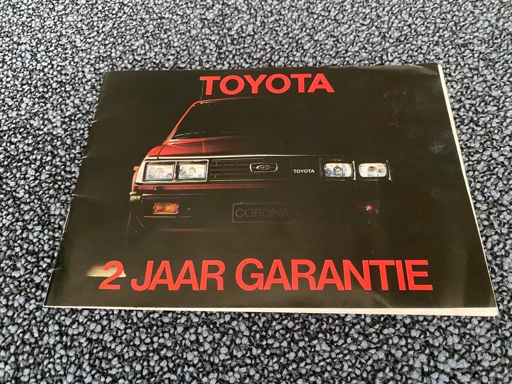 Toyota - Algemene autofolder (1979), Ophalen of Verzenden, Zo goed als nieuw, Toyota
