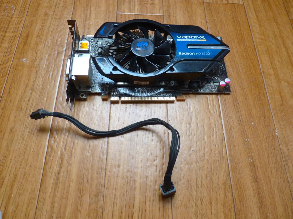 Radeon HD5770, Vapor-X videokaart; komt uit werkende MacPro!, Computers en Software, Videokaarten, Gebruikt, PCI-Express 2, Ophalen of Verzenden