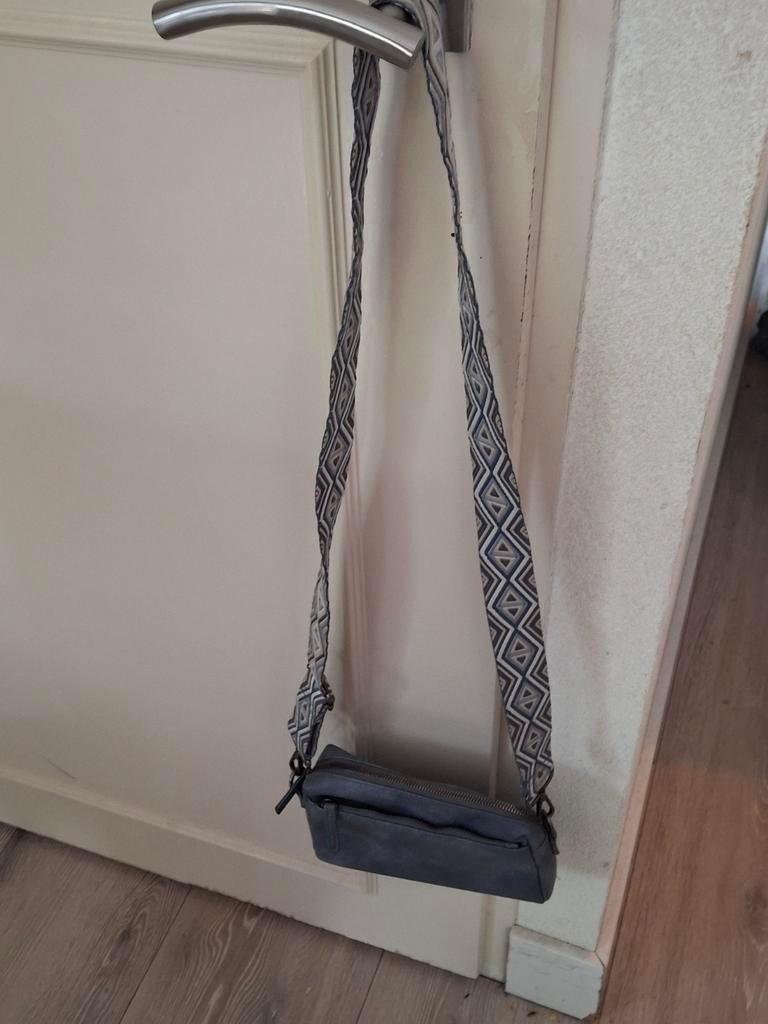 Schoudertas, Ophalen of Verzenden, Zo goed als nieuw, Blauw, Overige merken