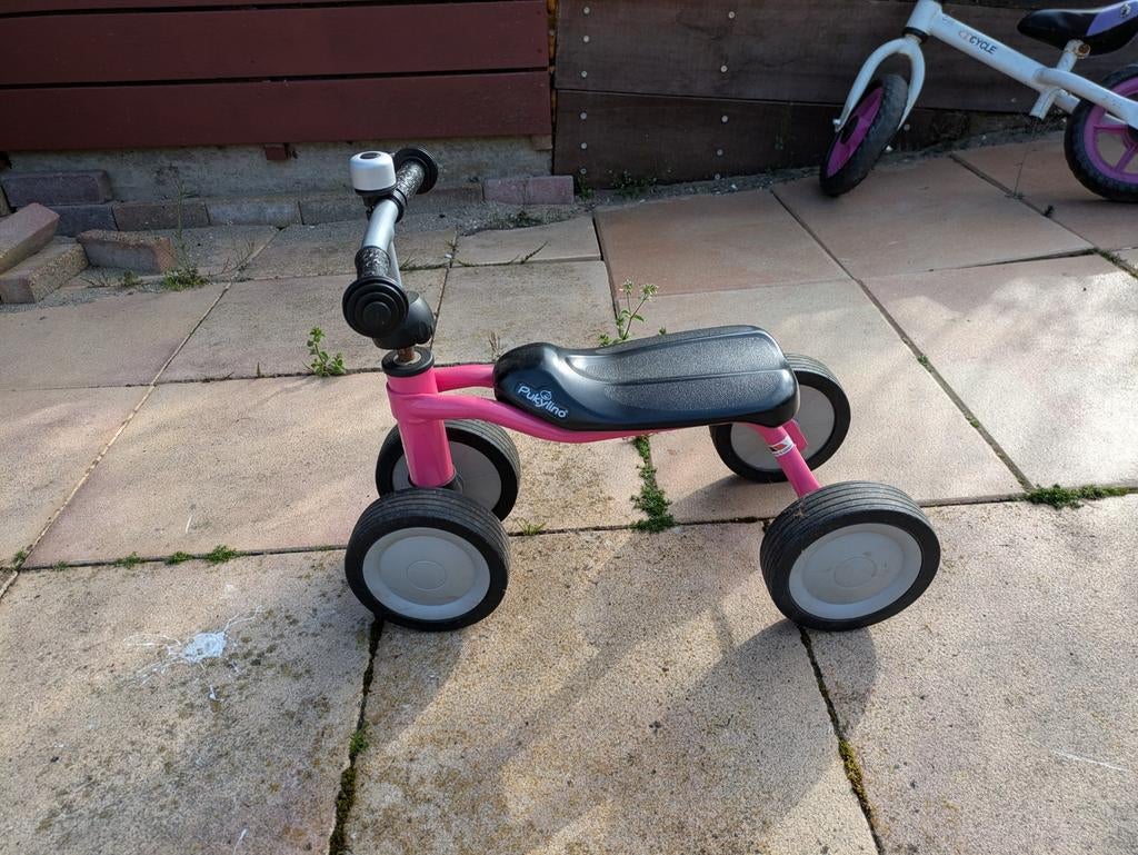 Puky Pukylino loopfiets roze - perfect voor de kleintjes, Ophalen, Gebruikt, Minder dan 16 inch, Puky