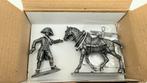 Tinnen paard Napoleon en paard in originele doos, Antiek en Kunst, Verzenden