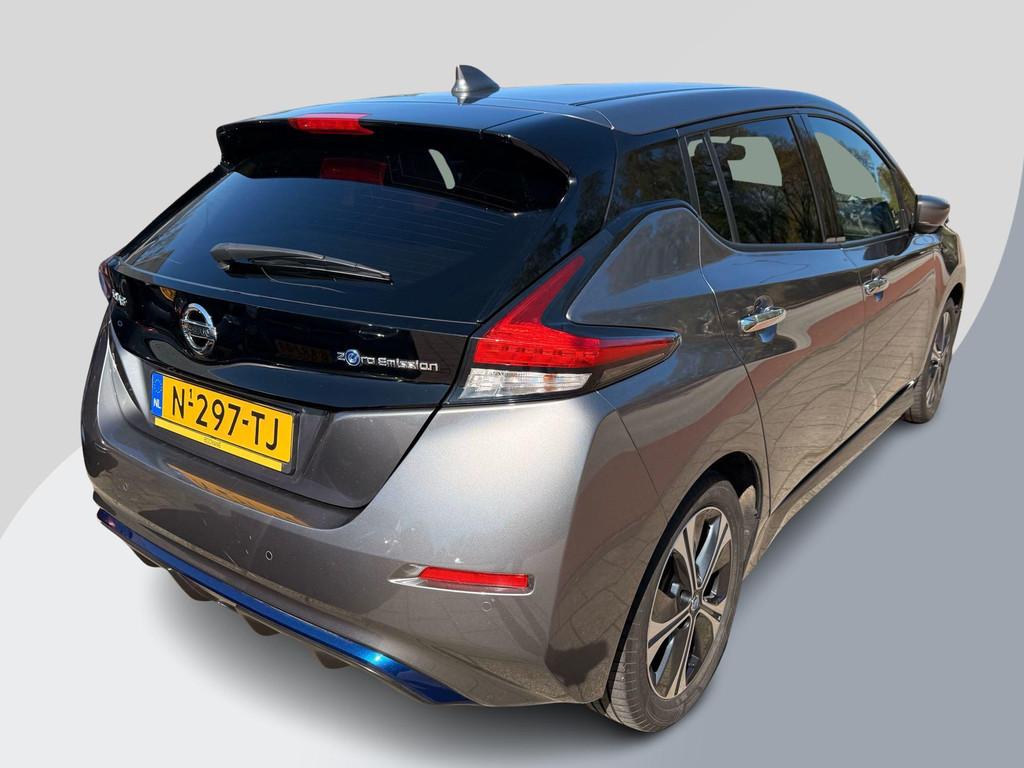 Nissan LEAF N-Connecta 40 kWh 150pk SOH 94.5% | Adaptieve Cr, Auto's, Nissan, Stof, Gebruikt, 150 pk, Origineel Nederlands