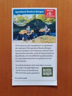 Speelland Beekse Bergen entree €9,- p.p., Drie personen of meer, Overige typen