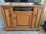 Houten TV-kast met opbergruimte voor apparatuur en cd's, Ophalen, Gebruikt, Klassiek, 50 tot 100 cm