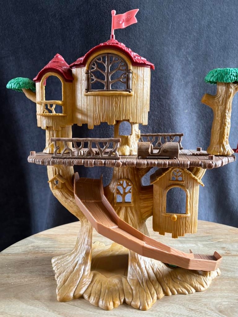 Sylvanian families boomhut, Verzamelen, Ophalen, Zo goed als nieuw, Poppenhuis