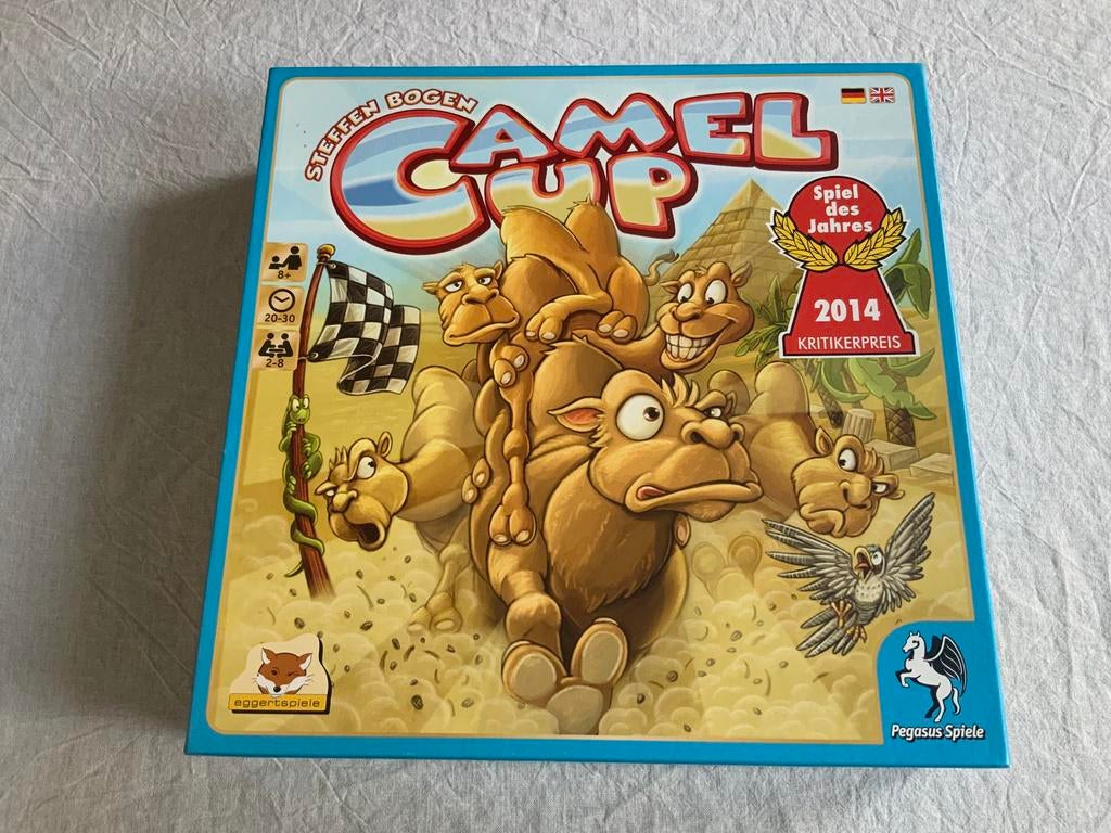 Camel Cup, Hobby en Vrije tijd, Gezelschapsspellen | Bordspellen, Gebruikt, Een of twee spelers, Drie of vier spelers, Vijf spelers of meer
