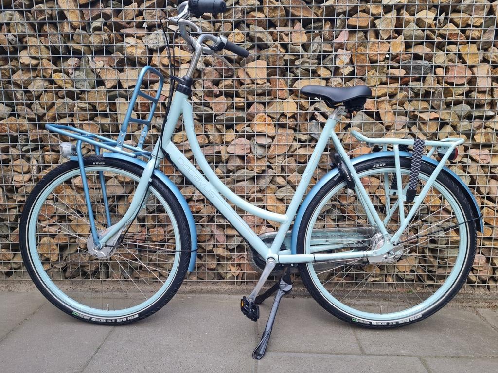 Zeer nette 28" Batavus Diva damesfiets 7V 62 cm (nw banden), Ophalen, Versnellingen, Batavus, 56 cm of meer