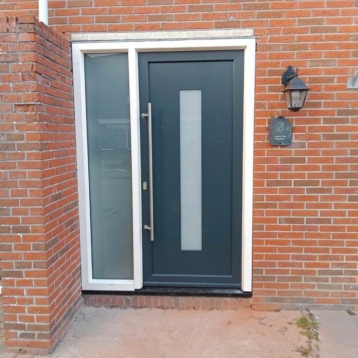 Deuren, Doe-het-zelf en Verbouw, Deuren en Horren, Nieuw, Buitendeur, 215 cm of meer, 80 tot 100 cm, Glas, Kunststof, Metaal, Ophalen of Verzenden