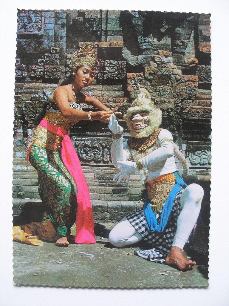 4 x Bali Ramayana Dance + 2x Sumatra- Indonesië, Verzamelen, Ophalen of Verzenden, Buiten Europa