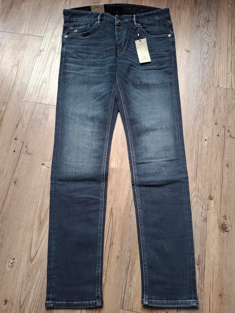 CAST IRON Riser slimfit jeans W33 L32, Blauw, Nieuw, Ophalen of Verzenden, W33 - W34 (confectie 48/50)