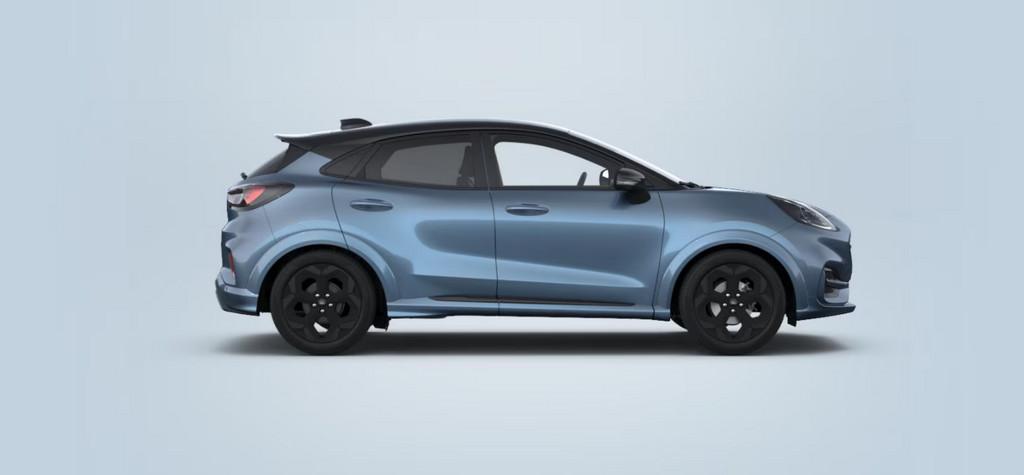 Ford Puma 1.0 EcoBoost Hybrid Blue Cruise Edition Vapor Blue, Auto's, Ford, 12 maanden, Puma, Blauw, Bedrijf