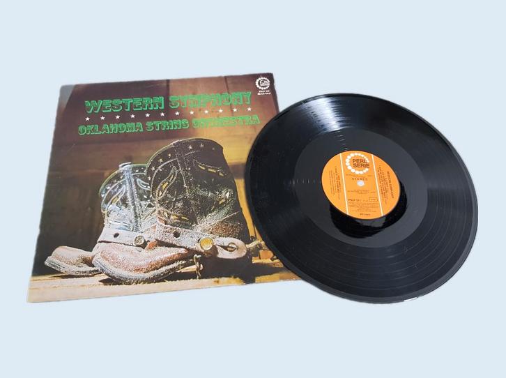 Western Symphony - Oklahoma String Orchestra - lp ~ HH8421, Cd's en Dvd's, Vinyl | Country en Western, Gebruikt, 12 inch, Ophalen of Verzenden