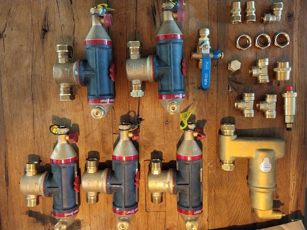 Flamcovent Clean Smart vuilafscheider, Ophalen of Verzenden, Nieuw, Minder dan 60 cm, Minder dan 30 cm