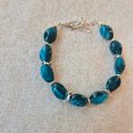 Kralen armband turquoise, Overige materialen, Blauw, Nieuw, Ophalen of Verzenden