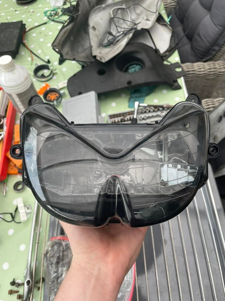 Aerox smoke koplamp, Fietsen en Brommers, Brommeronderdelen | Scooters, Ophalen of Verzenden, Zo goed als nieuw, Koplamp, Yamaha