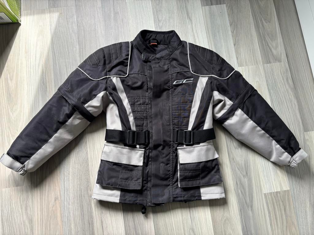 GC Kids On The Road Motorpak (Jas & Broek) maat 140, Ophalen of Verzenden, Tweedehands, Kinderen, Jas | textiel