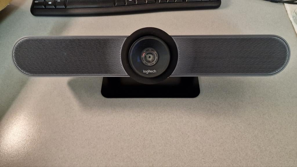 Logitech MeetUp ConferenceCam - Zo goed als nieuw, Computers en Software, Webcams, Zo goed als nieuw, Bedraad, ChromeOS, MacOS