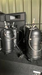 4 podium lampen, Ophalen, Zo goed als nieuw, Licht