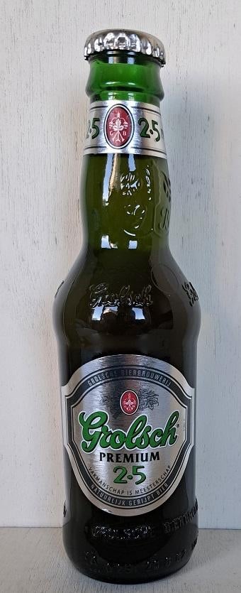 Grolsch Bierfles Premium 2.5, Verzamelen, Biermerken, Ophalen of Verzenden, Zo goed als nieuw, Flesje(s), Grolsch