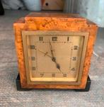 Klok Art Deco Amsterdamse school antieke tafel klokje., Ophalen of Verzenden