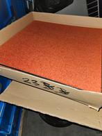 23x Oranje nieuwe tapijttegels 50x50cm, Ophalen, 50 tot 100 cm, Vierkant, Nieuw