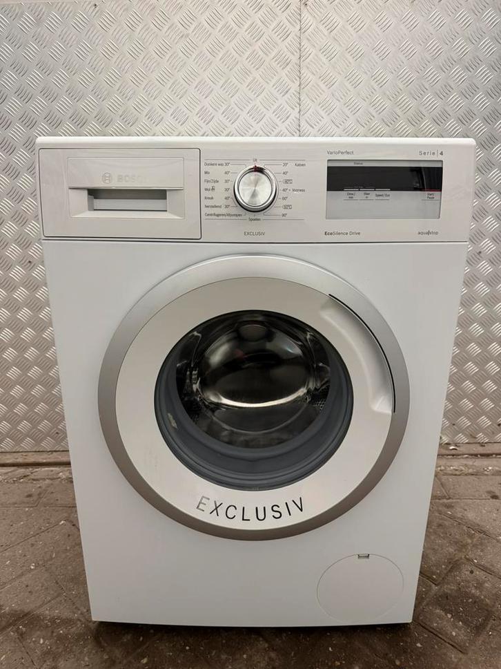 Bosch Serie | 4 | Exclusive Energiezuinige wasmachine, Witgoed en Apparatuur, Wasmachines, Zo goed als nieuw, 6 tot 8 kg, 85 tot 90 cm