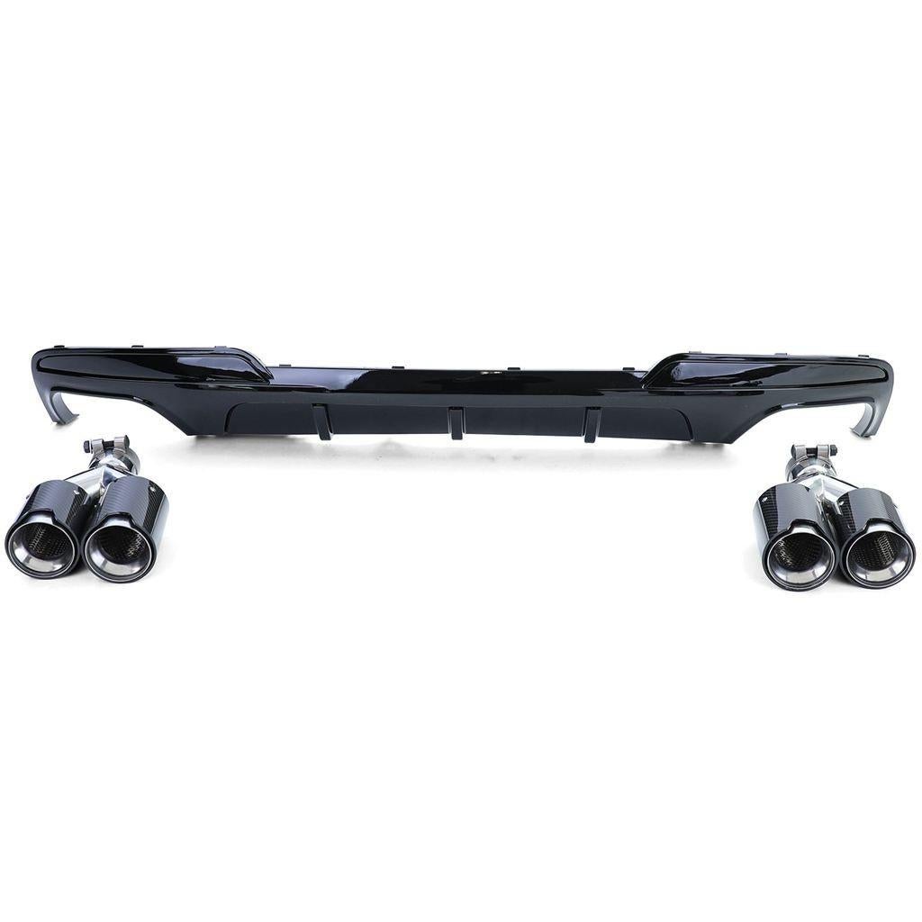 Uitlaat Carbon Diffuser Glans BMW 5-Serie F10 F11 M Pakket, Verzenden, Automotive Parts, A.parts@hotmail.nl, Trasmolenlaan 12 3447 GZ Woerden